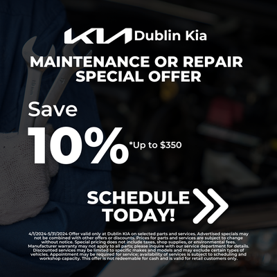 Save on Maintenance or Repair