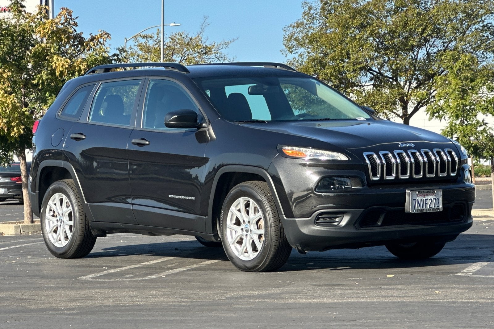 Used 2016 Jeep Cherokee Sport with VIN 1C4PJLAB2GW125828 for sale in Dublin, CA