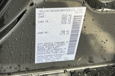 2023 Nissan Altima 2.5 SL