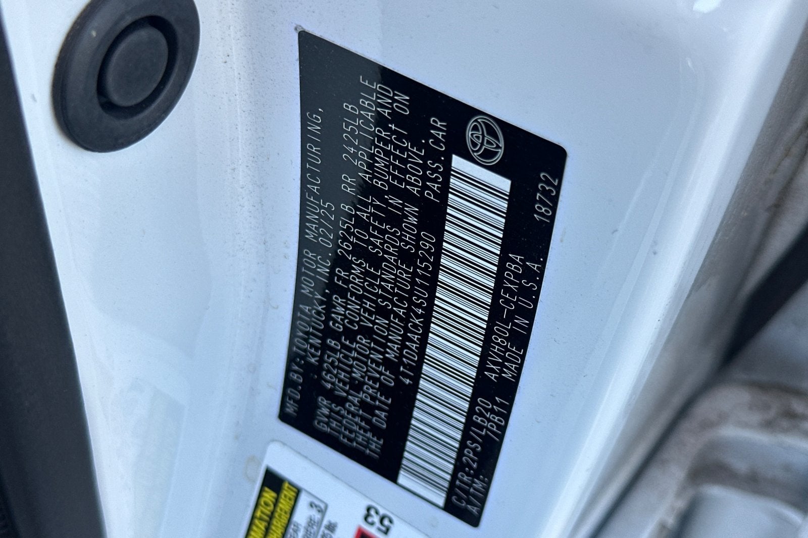 2025 Toyota Camry XSE