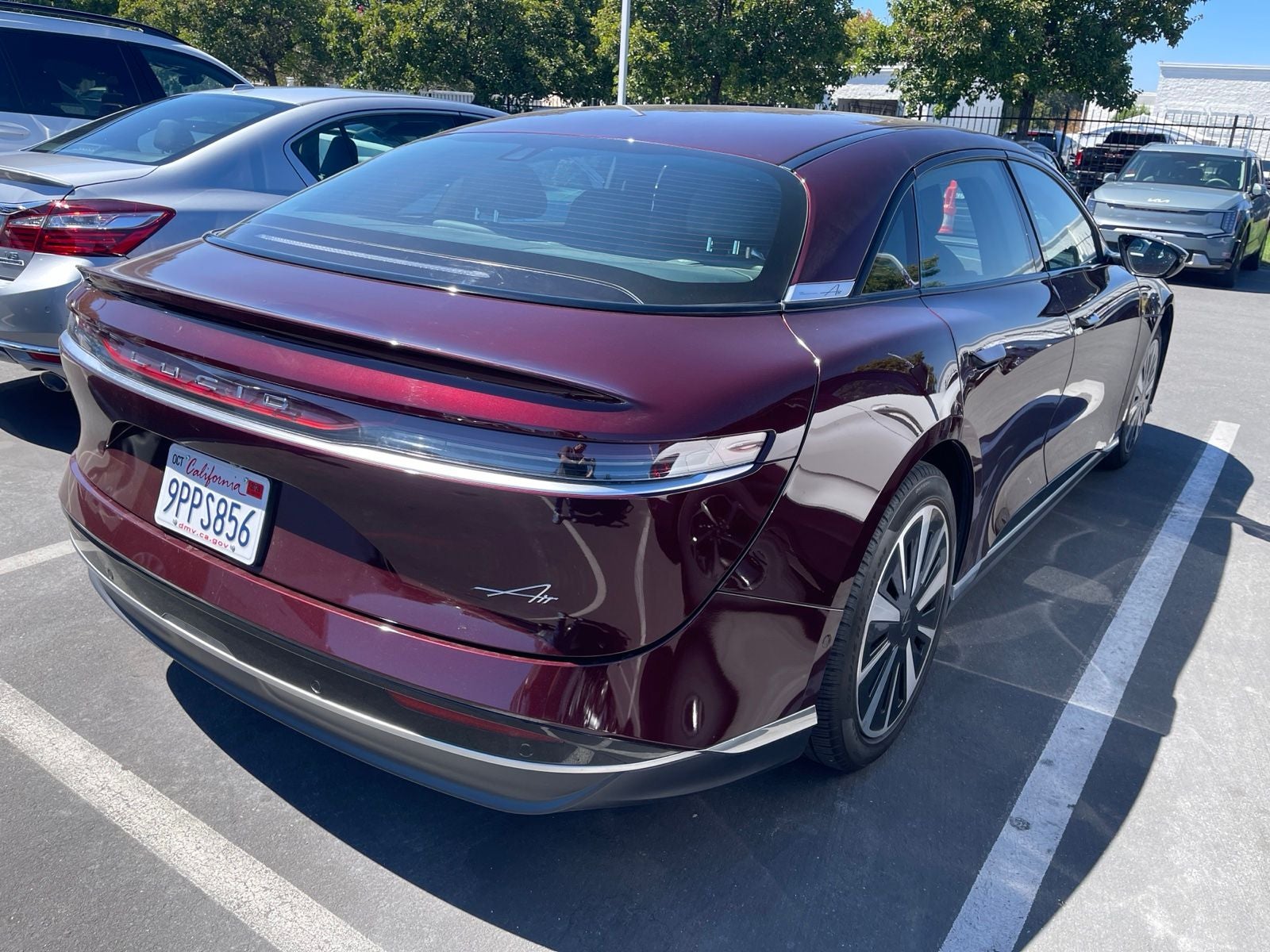 Used 2025 Lucid Air Pure with VIN 50EA1PGA4SA006725 for sale in Dublin, CA