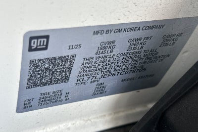 2026 Chevrolet Trax 2RS
