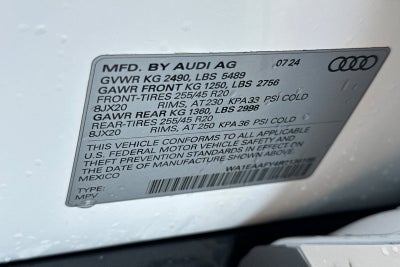 2024 Audi Q5 45 S line Premium quattro