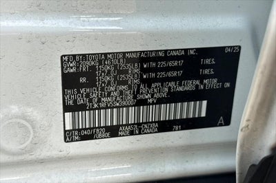 2025 Toyota RAV4 LE