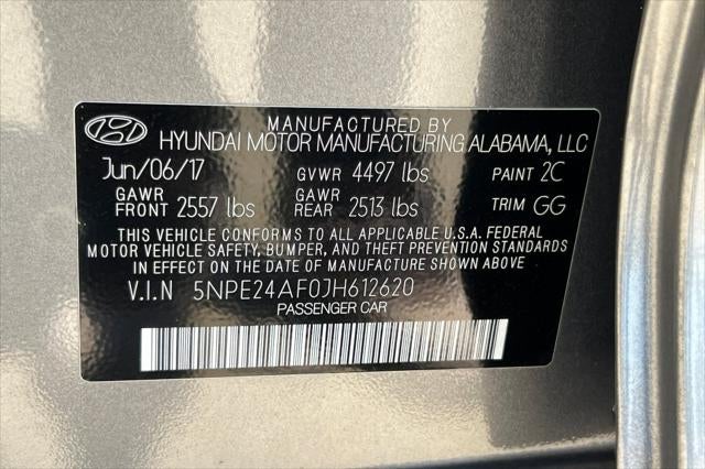 2018 Hyundai Sonata SE