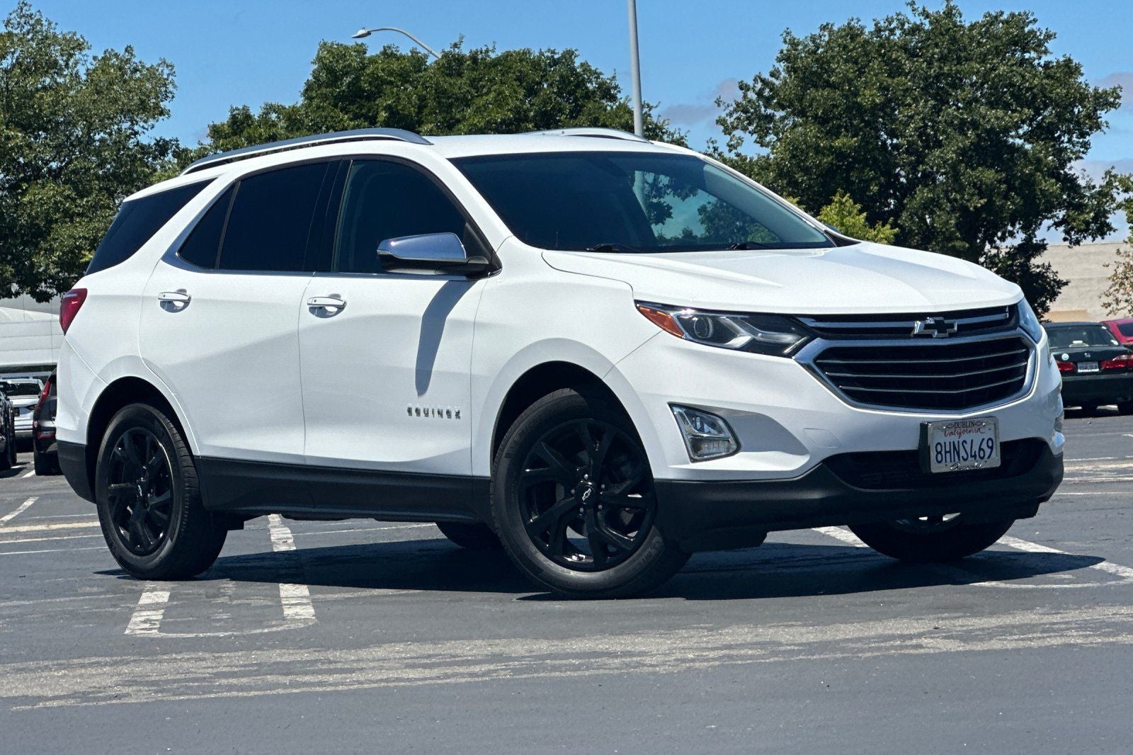 Used 2019 Chevrolet Equinox Premier with VIN 3GNAXNEVXKS566476 for sale in Dublin, CA