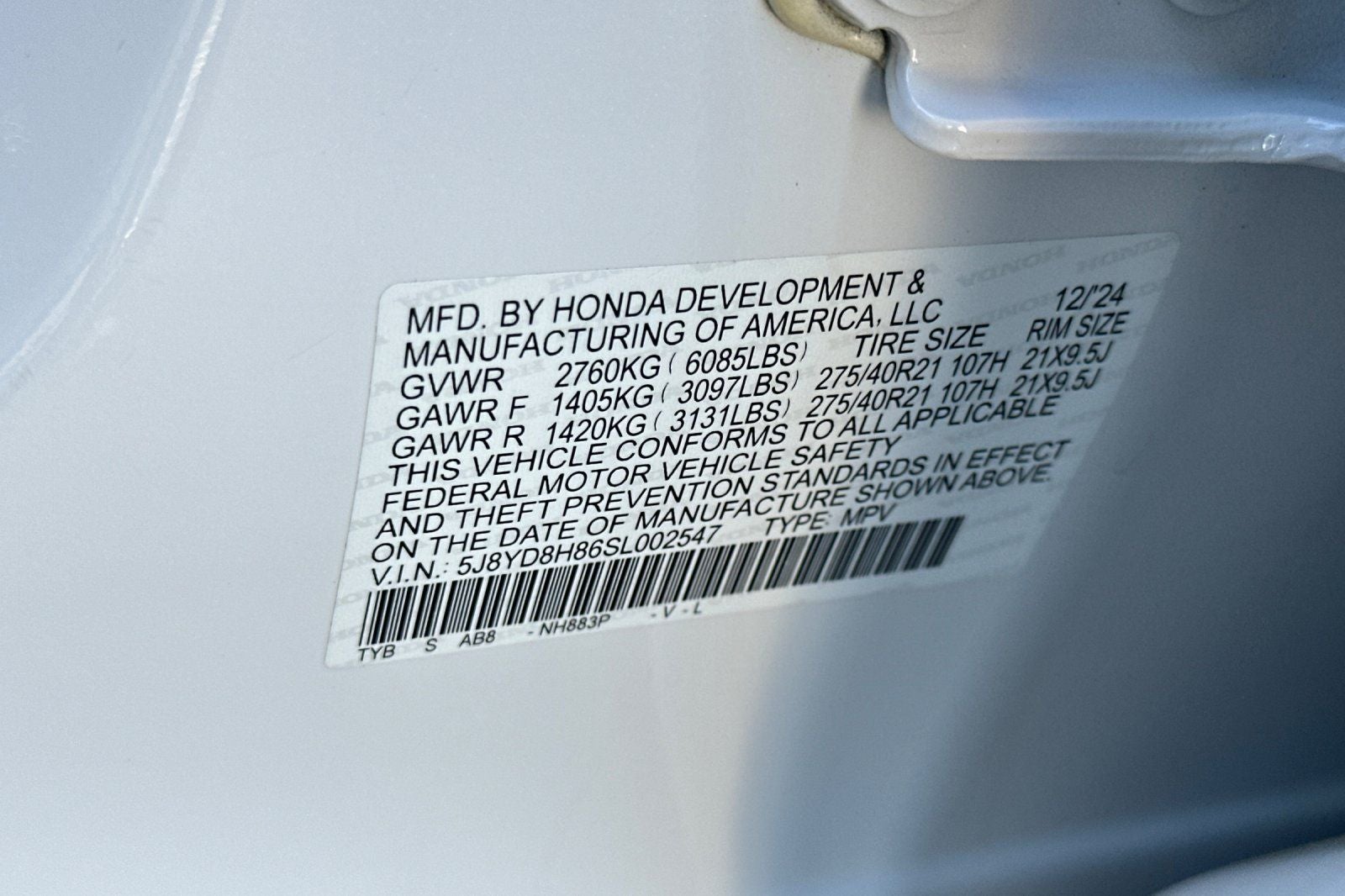 2025 Acura MDX Type S w/Advance Package SH-AWD