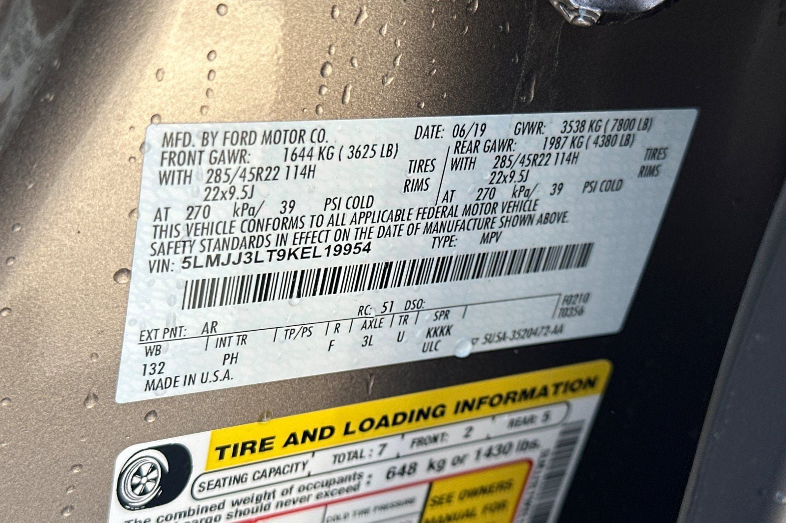 2019 Lincoln Navigator L Reserve