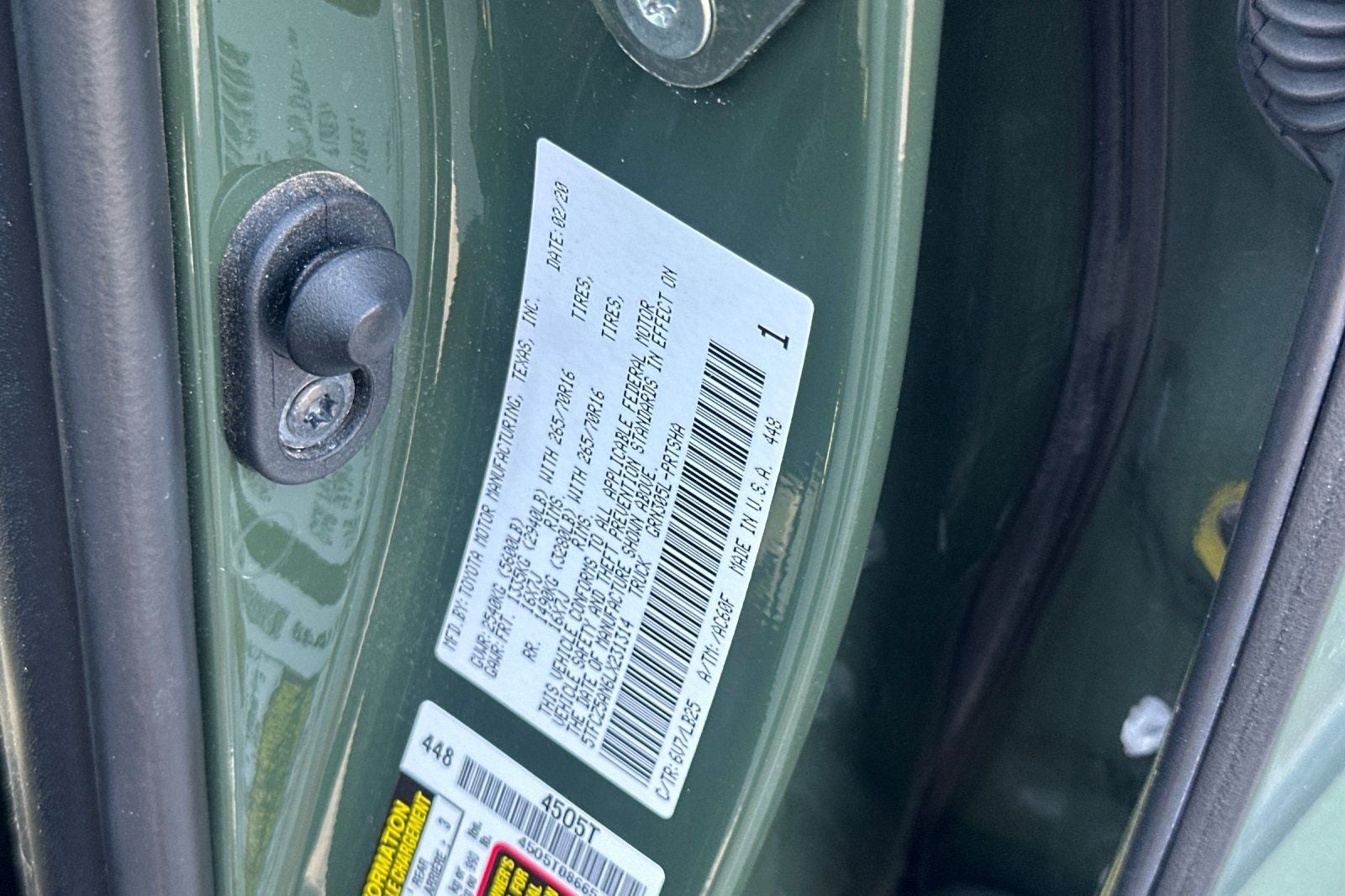 2020 Toyota Tacoma TRD Pro V6