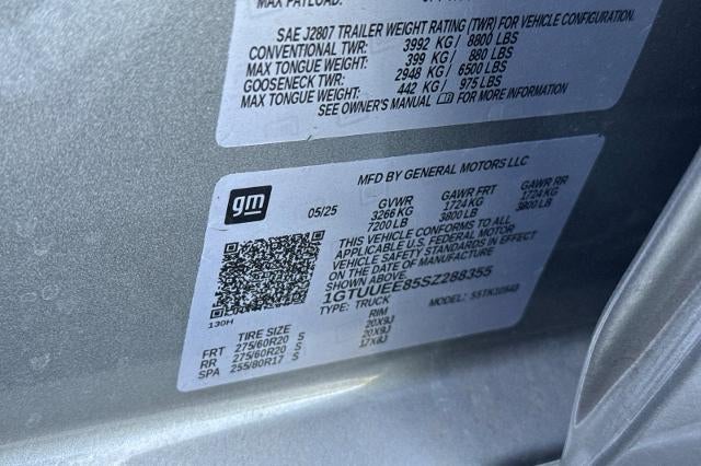 2025 GMC Sierra 1500 AT4
