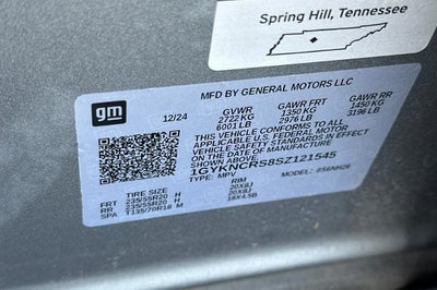 2025 Cadillac XT5 Premium Luxury