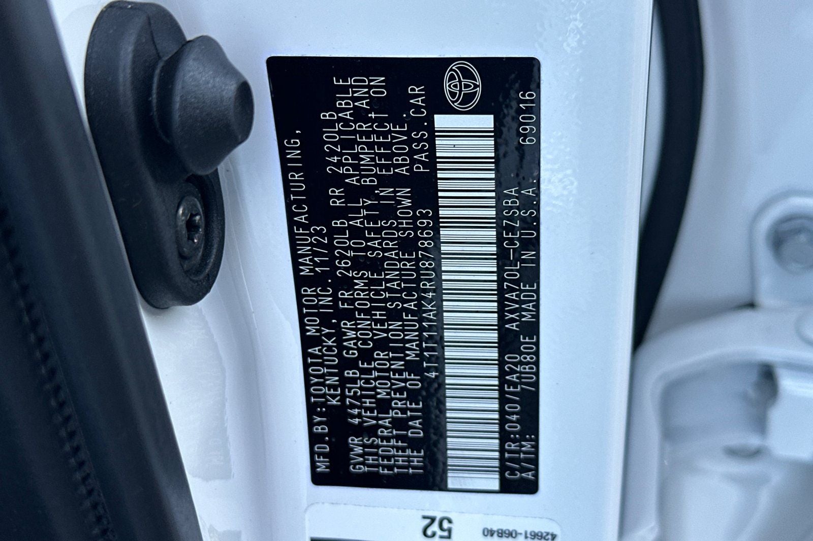 2024 Toyota Camry SE