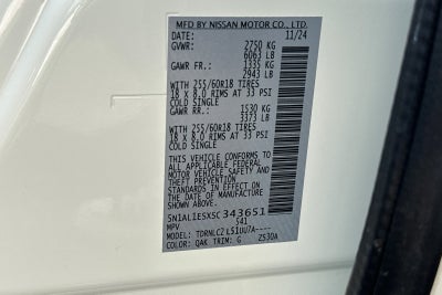 2025 INFINITI QX60 PURE