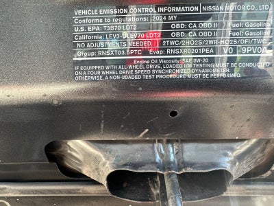 2024 Nissan Pathfinder Platinum