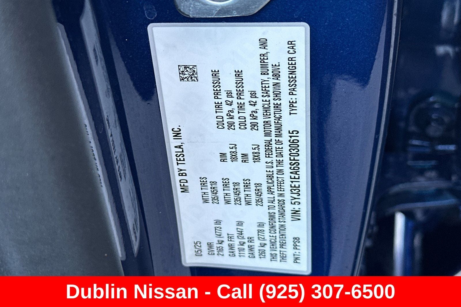 2025 Tesla Model 3 Long Range