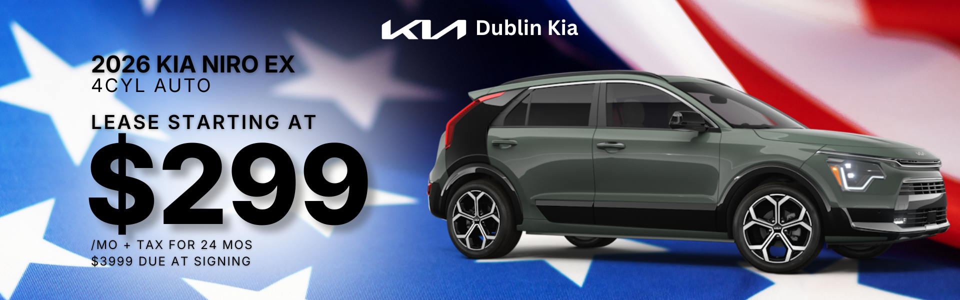 2026 NIRO EX 4CYL AUTO