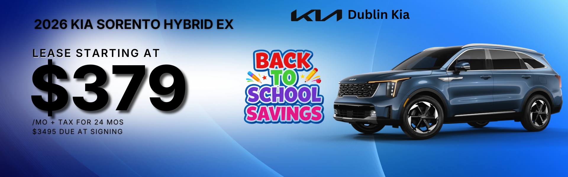 2026 Kia Sorento Hybrid EX
