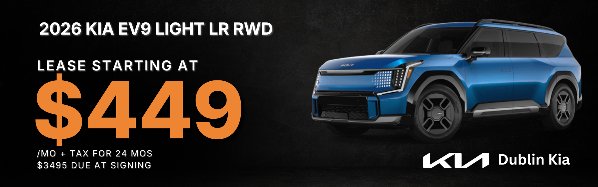 2026 EV9 LIGHT LR RWD AUTO