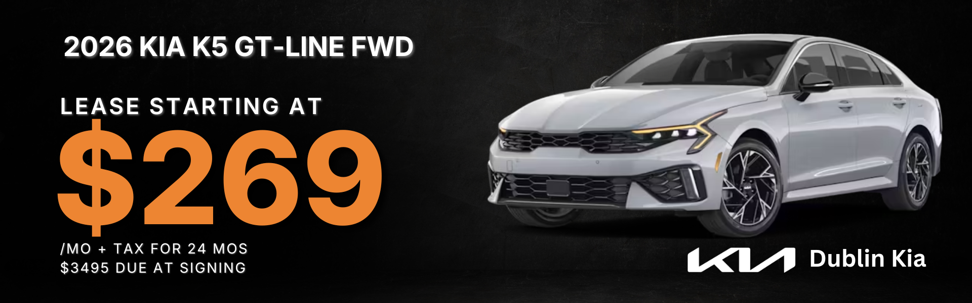 2026 KIA K5 GT-LINE FWD